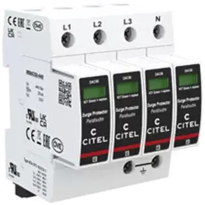 Parasurtension  Citel DAC50S-40-440, type 2, 4 pôles 