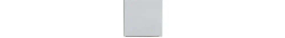 Touche EDIZIOdue elegance 1/1 sans symbole acier au chrome poli 