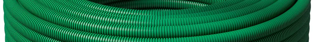 Tubo d'installazione precablato KRFWG PM M20 verde con cavo S/FTP CAT 7 