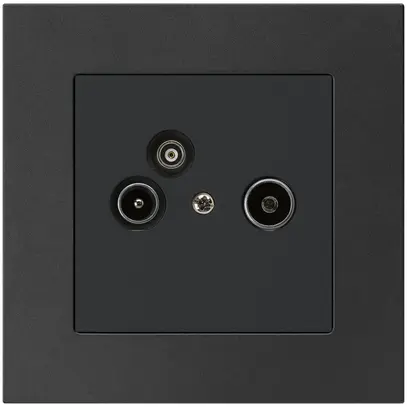 Prise pour antenne ENC R/TV/données kallysto.pro 2GHz 11db noir 