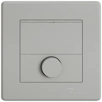 Tasto a pulsante di suoneria INC EDIZIO.liv SNAPFIX® 6A 250V grc 