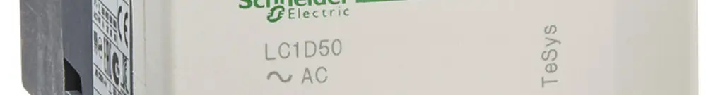 Contacteur Schneider Electric TeSys LC1D50P7 230V 50/60Hz 1F +1O 50A 