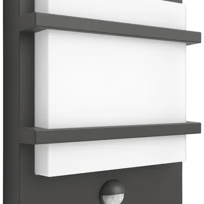 Applique LED Philips Petronia IR SEN 3.8W 800lm 827 IP44 anthracite 