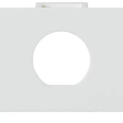 Modulo multimedia kallysto M3 vuoto per 1 BNC Ø13.8mm bianco 