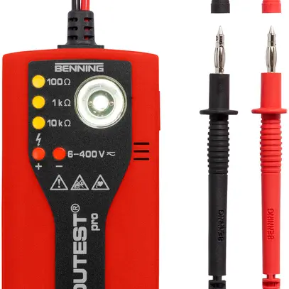 Tester di continuità Benning Dutest pro 6…400VUC 0…10kΩ CAT III 300V 