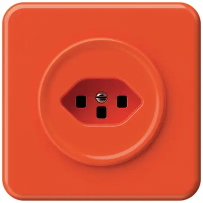 Presa INC origin 1×tipo 23 16A 230V 92×92mm arancione 