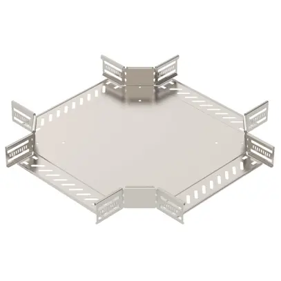 Pièce en croix BET RK 60×300mm acier fin A2 brut 