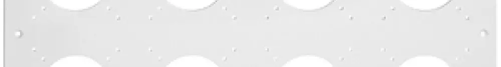 Placca di montaggio INC 4×4 Feller NEVO, per combinazione, con 16 fori NUP, bi 