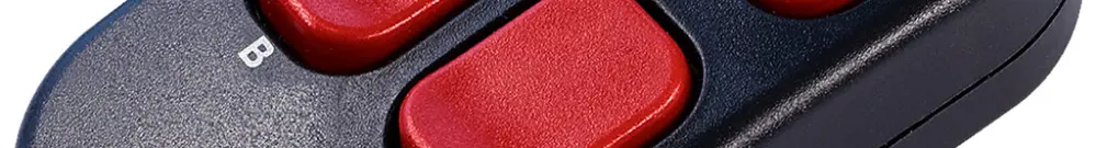 Émetteur portable ALADIN Mini II EnOcean 4-can anthracite/rouge 