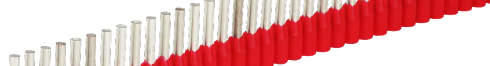 Embout de câble isolé Legrand 1mm² rouge 