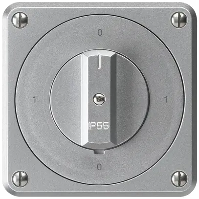 UP-Drehschalter robusto IP55 Schema 0/3P aluminium 