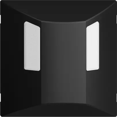 Rilevatore di movimento180° dimm. PIRI EDIZIOdue nero 