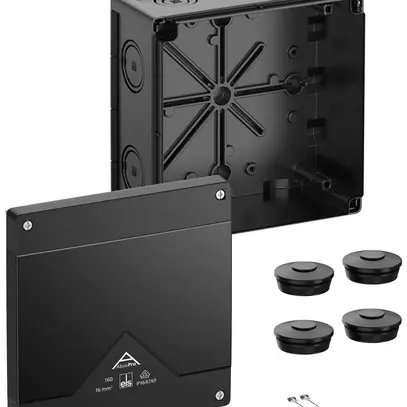 Boîte de dérivation AP Spelsberg Abox Pro 160-L/sw 182×182×90mm IP69 no 