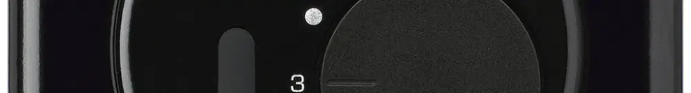 UP-Raumthermostat basico schwarz mit Schalter 