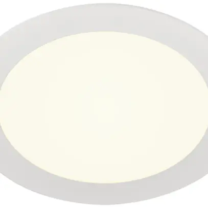 Downlight LED SLV SENSER 18 ROUND 12W 990lm 4000K Ø165/155×20mm blanc 