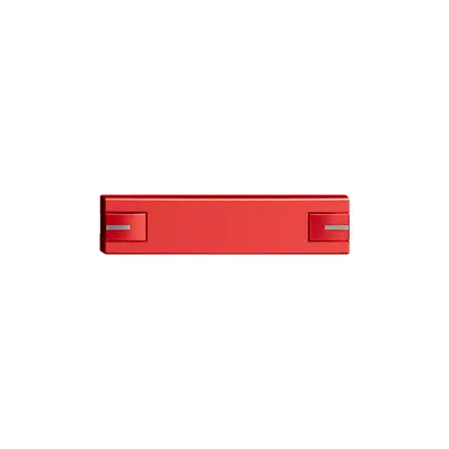 Tasto 1/4 KNX/elettronic.c.LED EDIZIOdue 2×comando simplice berry 