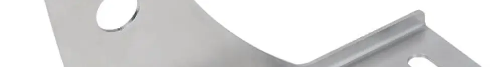 Schneefangstütze A12 "Solar" 3/4" Typ für 2 Rohre Chromstahl Blank 