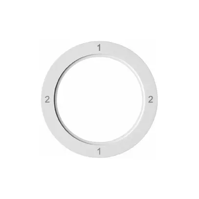 Disque indicateur 2-1-2-1 blanc NAP/NUP 