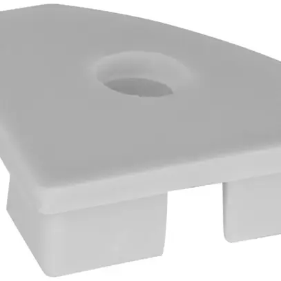 Pièce d'extrémité LDV PM06/EC/H, pour profilé d'angle PM06, avec entrée, gr 