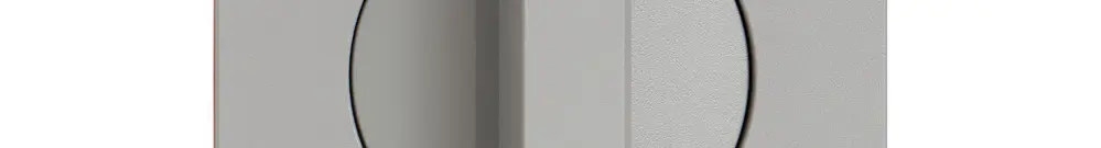 Kit di montaggio EDIZIO.liv SNAPFIX® p.interr.rot.manop.senza iscrizione grc 