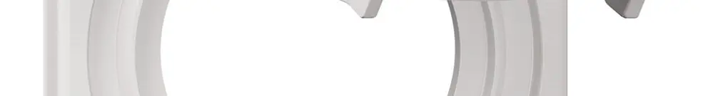 Couvercle avec clapet NEVO Ø53mm pour prise 1-fois lum. bc (joint bc) 