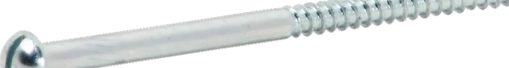 Vis à bois tête ronde 3.9×80mm zing. 