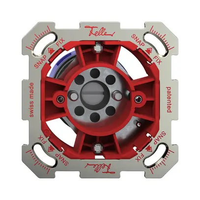 Contact pivotant ENC Feller SNAPFIX® s.cylindre ferm.2 L 0<-1 a.pl.fixation 