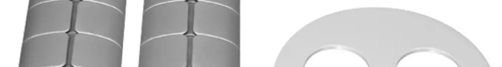 Caniveau de câble flexible MH Premium argent 