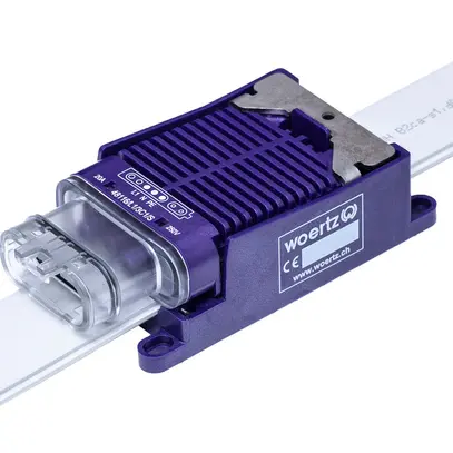 Boîte de raccordement rapide Woertz pour câble plat DALI IP IP68 3P C1 L1 