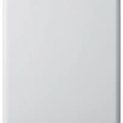 Abdeckplatte basico 2×1 2 Befestigungslöcher vertikal weiss 