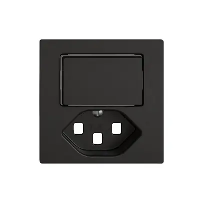 Kit di montaggio EDIZIO.liv SNAPFIX® p.combi.T23 c.1 tasto c.lente lat.ne 