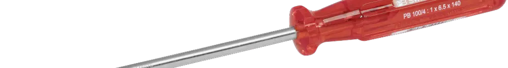 Tournevis plat PB 100 grd.4 140mm Ø6mm 