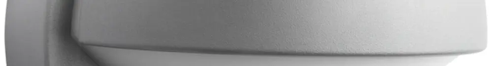 Applique June PIR 12W 741lm E27 IP44 grigio 