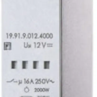 REG-Leistungsrelais Finder 19.91, für 11.91, 1W 16A 12VDC, 1TE 