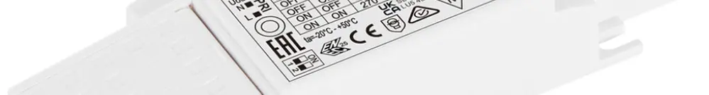 Alimentation LED SLV 6.8…10W 55V 180…270mA VAR 122×41×23mm 