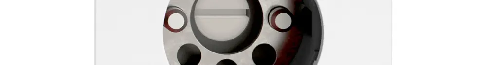 Schlüsselschalter EDIZIO.liv für KABA 1007F getr.Kont.3P 1-0-2 T=77mm ws 