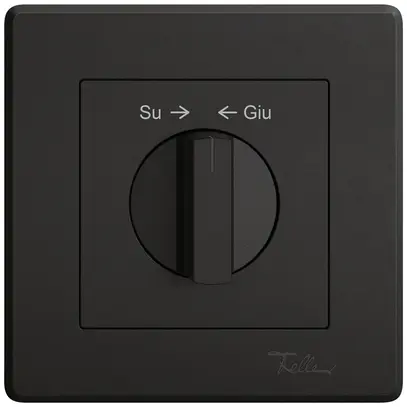 Kit di montaggio INC EDIZIO.liv SNAPFIX® p.pulsante girevole manop.Su → ← Giù ne 