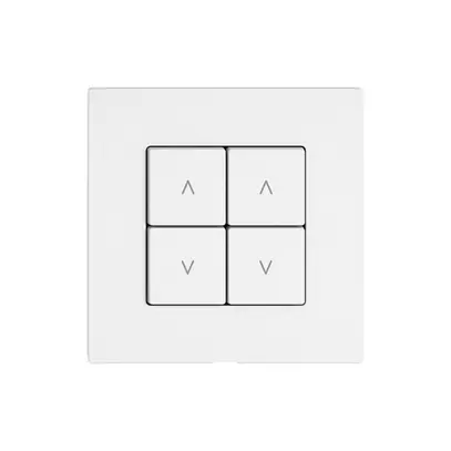 Commande pour interrupteur stores EDIZIO.liv Wiser SNAPFIX® 2C WLAN 4T bc 