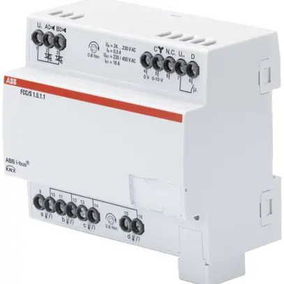 Controllore ventilconvettore AMD ABB FCC/S 1.5.1.1 KNX, 2/4 tubi 