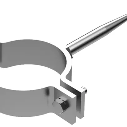 Collare per tubo Rauscher & Stoecklin FSK-PE Ø63mm -25…40°C resistente UV grigio 