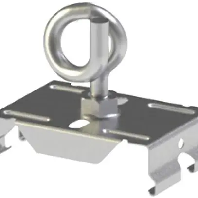 Halter DOTLUX 57×36×54mm, für Deckenmontage Kette, 2m, für LINEAselect 