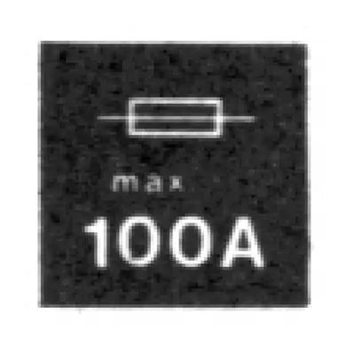 Étiquette autocollante Weber DIN-00 40A, bande à 5 pcs 