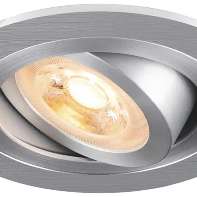 Downlight LED SLV NEW TRIA 75 GU10 1×10W Ø93mm argento 