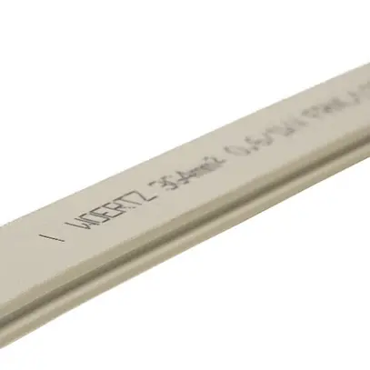Câble plat Woertz 3×4mm² sans halogène gris B2ca 