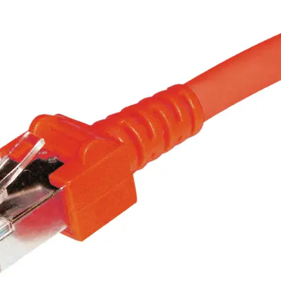 Cavo patch Dätwyler CU RJ45 7.5m rosso S/UTP Kat.5e 