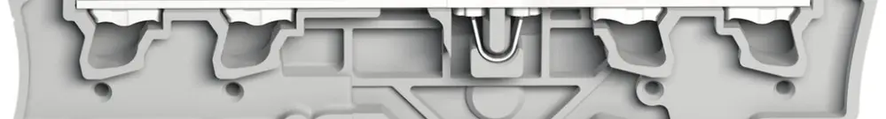 Durchgangsklemme WAGO TopJob-S 1.5mm² 4L grau Serie 2201 