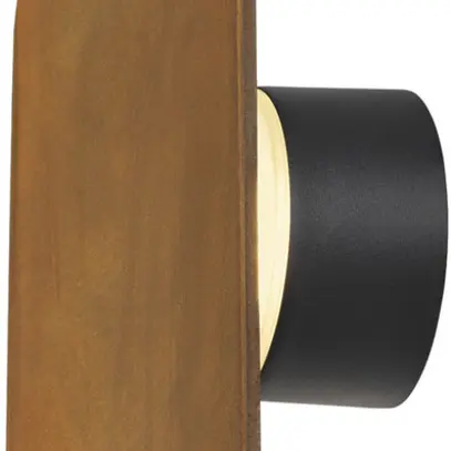 Abat-jour SLV RUSTY MANA 280×280×15mm rouille 