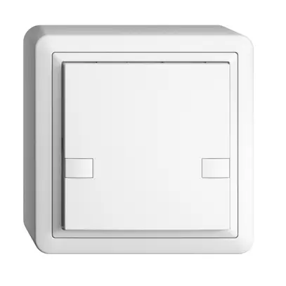 Poussoir KNX RGB AP EDUE, 250mW, s.LED, 1×poussoir, comm.2×touches, bc 