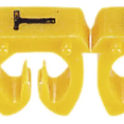 Bague-repère Legrand CAB 3, pour 0.5…1.5mm² impression: 'T', jaune 
