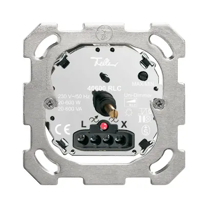 Inserto regolatore FH 20…600W universale, illumin.LED rosso 